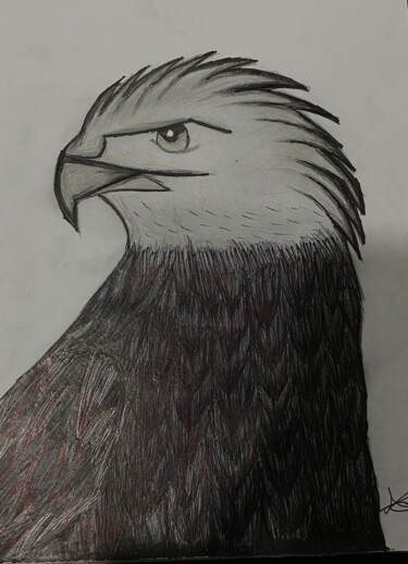 Dibujo titulada ""The Silent King of…" por Aya Al-Sunaidar, Obra de arte original, Pluma de gel