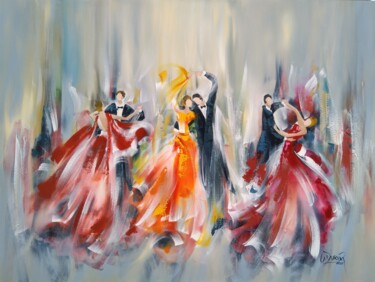 绘画 标题为“EL VALS” 由Beatriz Dufour, 原创艺术品, 丙烯
