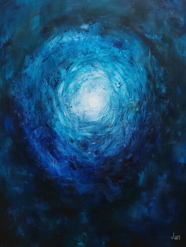 The Silent Vortex of Light/고요한 빛의 소용돌이 "The Silent Vortex o…" başlıklı Dijital Sanat Daedo Jun tarafından, Orijinal sanat, Dijital Resim