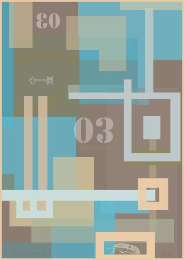 cero tres vi-gital alt Digitale Kunst getiteld "cero tres vi-gital…" door Ojolo - Abel García, Origineel Kunstwerk, Digitaal Schilderwerk