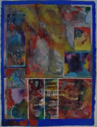 Peinture intitulée "derniere" par Geneviève Durantou, Œuvre d'art originale, Acrylique