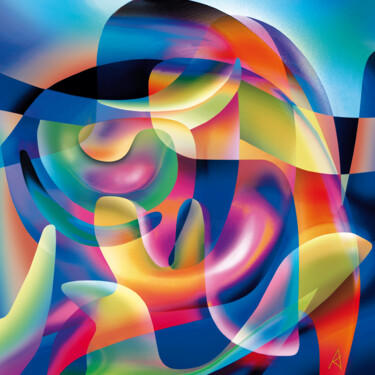 Digitale Kunst mit dem Titel "2983" von Jean Jacques Apertet, Original-Kunstwerk, Digitale Malerei