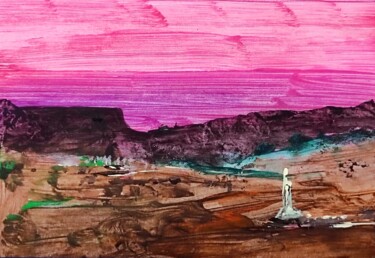 Peinture intitulée "Great Jesus memorial" par Milto Sideris, Œuvre d'art originale, Acrylique