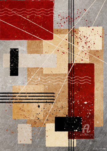 Digital Arts με τίτλο "lines" από Cheese, Αυθεντικά έργα τέχνης, 2D ψηφιακή εργασία