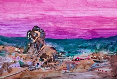 Schilderij getiteld "Arnhem Art Academy" door Milto Sideris, Origineel Kunstwerk, Acryl