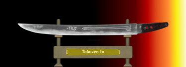 Tokuzenin Sadamune Sonne Arts numériques intitulée "Tokuzenin Sadamune…" par Marun Bönninghaus, Œuvre d'art originale, Peinture numérique