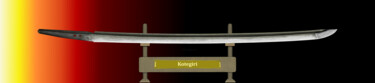 Kotegiri Masamune Sonne Arts numériques intitulée "Kotegiri Masamune S…" par Marun Bönninghaus, Œuvre d'art originale, Peinture numérique