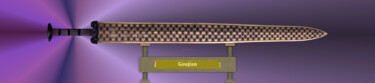 Goujian Lila Arts numériques intitulée "Goujian Lila" par Marun Bönninghaus, Œuvre d'art originale, Travail numérique 2D