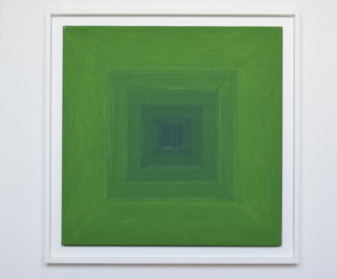 Albers (triptyque Albers, Nemours et moi) Peinture intitulée "Albers (triptyque A…" par Eloi Camus, Œuvre d'art originale, Huile Monté sur Châssis en bois