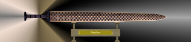 Goujian Grau Arts numériques intitulée "Goujian Grau" par Marun Bönninghaus, Œuvre d'art originale, Peinture numérique