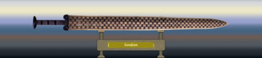 Goujian Horizont Arts numériques intitulée "Goujian Horizont" par Marun Bönninghaus, Œuvre d'art originale, Travail numérique 2D
