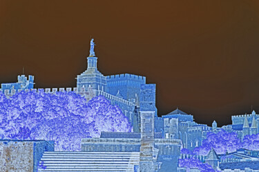 Photography titled "Palais du pape arch…" by Hoang Cong Minh (Minh Hoang), Original Artwork, Digital Photography