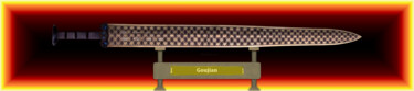 Goujian Feuerrahm 2 Arts numériques intitulée "Goujian Feuerrahm 2" par Marun Bönninghaus, Œuvre d'art originale, Peinture numérique