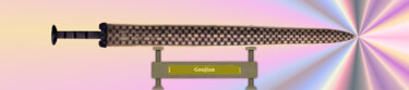 Goujian Spell Arts numériques intitulée "Goujian Spell" par Marun Bönninghaus, Œuvre d'art originale, Peinture numérique