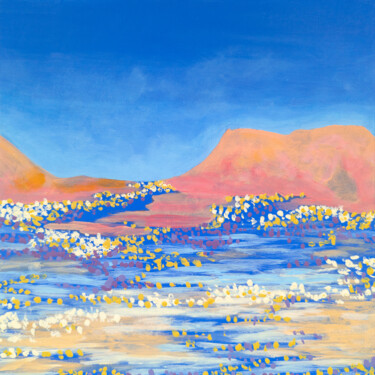 Desertscape #2 Картина под названием "Desertscape #2" - Katherine Pieniazek, Подлинное произведение искусства, Акрил