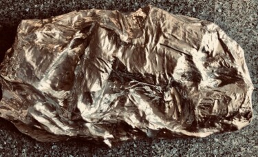"Chrome scale" başlıklı Heykel Machnolga tarafından, Orijinal sanat, Akrilik Diğer sert panel üzerine monte edilmiş