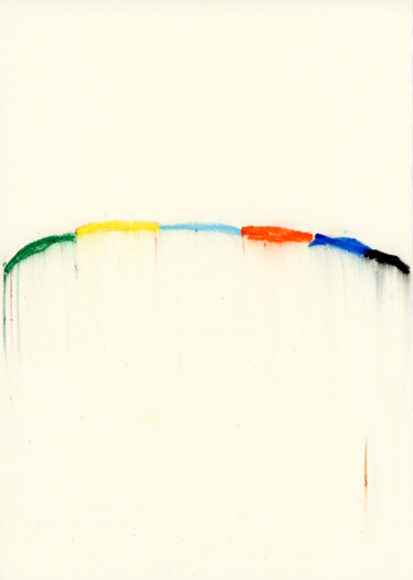 Desenho intitulada "Untitled No. 2425" por Alessio Lucarini, Obras de arte originais, Pastel