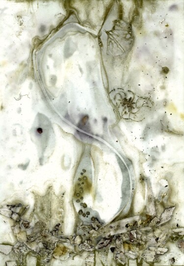 Peinture intitulée "Spiralesia" par Sarrayan, Œuvre d'art originale, Pigments