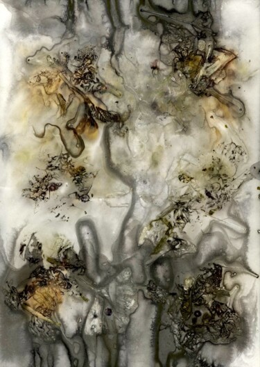Pintura intitulada "Odji" por Sarrayan, Obras de arte originais, Pigmentos