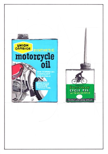 Vintage oil can n. 1