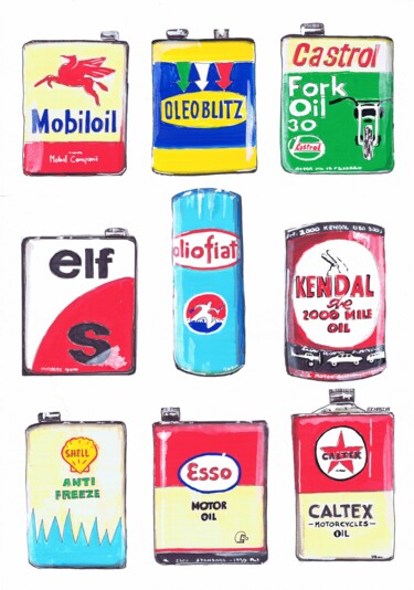 Vintage oil can n. 2