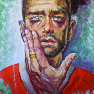 제목이 "Vulnerable men"인 미술작품 Gennadiy V. Ivanov로, 원작, 기름