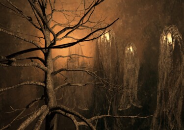 "The Encounter" başlıklı Dijital Sanat Russell Newell tarafından, Orijinal sanat, 3D modelleme