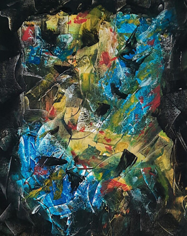 Flagrant délire Peinture intitulée "Flagrant délire" par Isa-Isarielle, Œuvre d'art originale, Acrylique Monté sur artwork_cat.