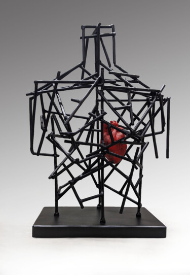 Structure 3 (woman) "Structure 3 (woman)" başlıklı Heykel Roman Rabyk tarafından, Orijinal sanat, Metaller