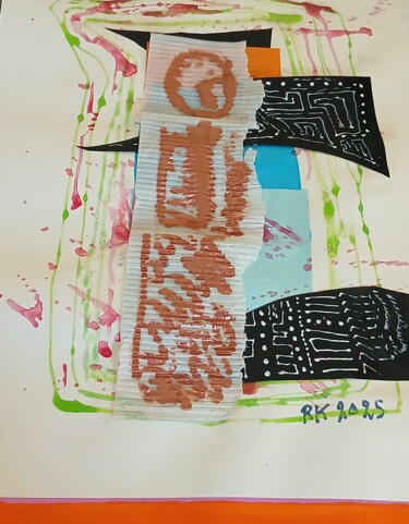 Collages titled "Minnesota" by Ronnie Kolner, Original Artwork, Collages