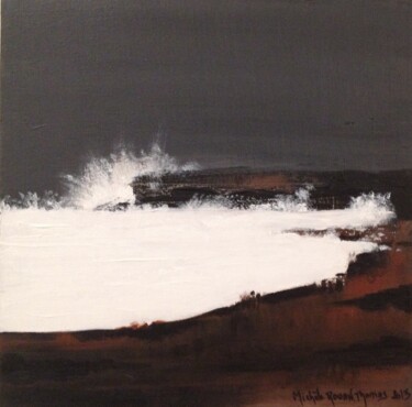 绘画 标题为“LA VAGUE” 由Michèle Rouan, 原创艺术品, 丙烯