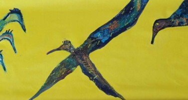 绘画 标题为“Untitled” 由Orna Oryan, 原创艺术品, 油