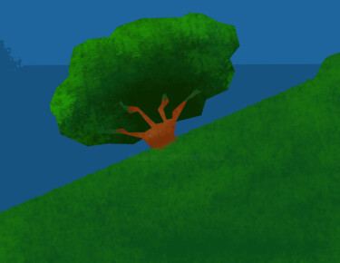 Tree On Hill
