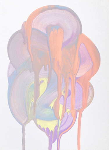 Surface #1 Peinture intitulée "Surface #1" par Polina Popova, Œuvre d'art originale, Acrylique