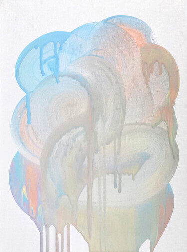Surface #3 Peinture intitulée "Surface #3" par Polina Popova, Œuvre d'art originale, Acrylique