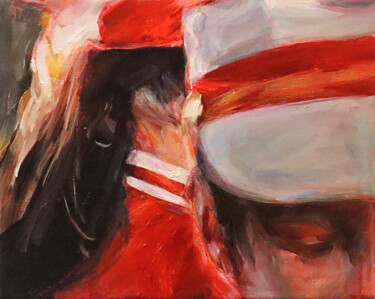 Peinture intitulée "Boys, Girls" par Hoho Kuo, Œuvre d'art originale, Acrylique Monté sur Châssis en bois