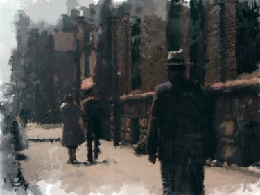 Digital Arts titled "The Walkers" by Russell Newell, Original Artwork, 2D Digital Work