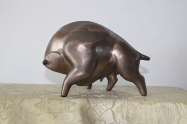 Sculpture titled "Наваждение" by Igor Fetisov, Original Artwork, Bronze