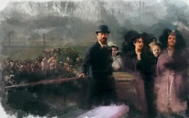 "The Party #2" başlıklı Dijital Sanat Russell Newell tarafından, Orijinal sanat, 2D Dijital Çalışma