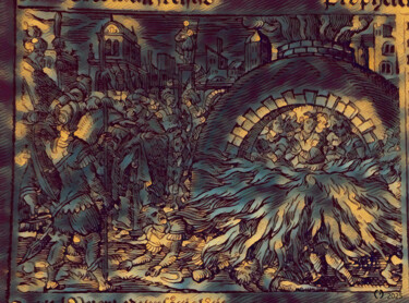 Digital Arts titled "New Old Poster VI" by Christian Envall, Original Artwork, 2D Digital Work