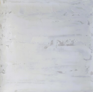 Pureness. Total Invisible White Abstract Картина под названием "Pureness. Total Inv…" - Vafa Majidli, Подлинное произведение искусства, Акрил
