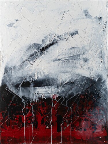 As Time Goes By Painting titled "As Time Goes By" by Nemanja Nikolic, Original Artwork, Acrylic Mounted on Wood Stretcher frame