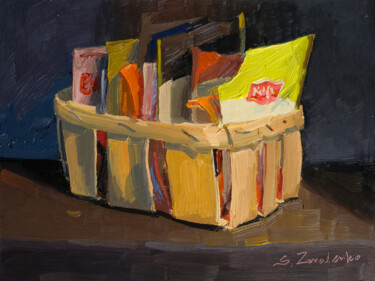 Spices Painting titled "Spices" by Serhii Zavadenko, Original Artwork, Oil