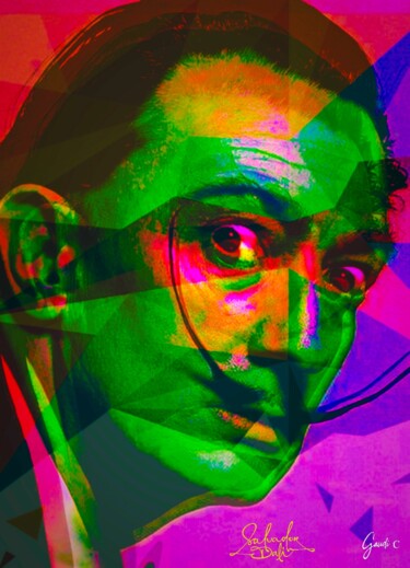 Digital Arts titled "Salvador dali ,  co…" by Gaudi .C, Original Artwork, 2D Digital Work
