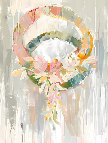 union of love rings, abstract digital art Digital Arts με τίτλο "union of love rings…" από Nadezhda Dvornikova, Αυθεντικά έργα τέχνης, Ψηφιακή ζωγραφική