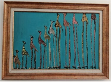 Peinture intitulée "Untitled" par Orna Oryan, Œuvre d'art originale, Acrylique