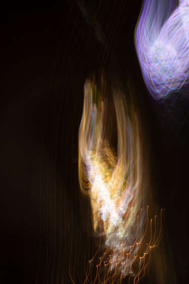 Abstract Angel 0x3866AD02 #1/5 Fotografia intitulada "Abstract Angel 0x38…" por Éric Petr, Obras de arte originais, Fotografia Não Manipulada Montado em Al…