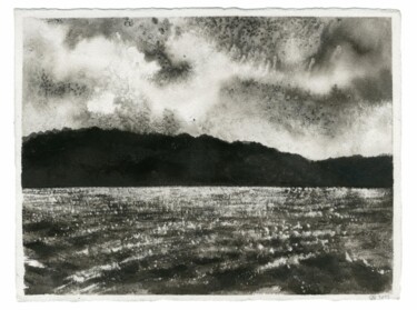 Tekening getiteld "Leaving Stockhölm (…" door Yann Bagot, Origineel Kunstwerk, Inkt