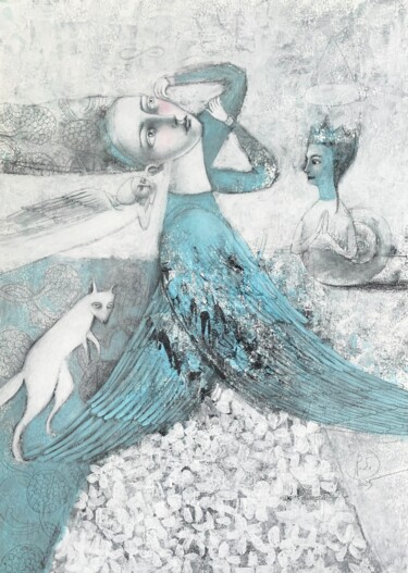 The Queen's Transformation 绘画 标题为“The Queen's Transfo…” 由Svetlana Rumak, 原创艺术品, 丙烯