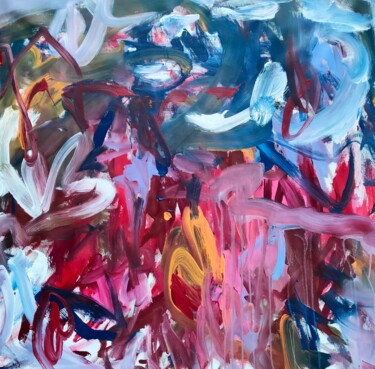 Is perfection an illusion? Painting titled "Is perfection an il…" by Emily Starck, Original Artwork, Acrylic Mounted on Wood Stretcher frame